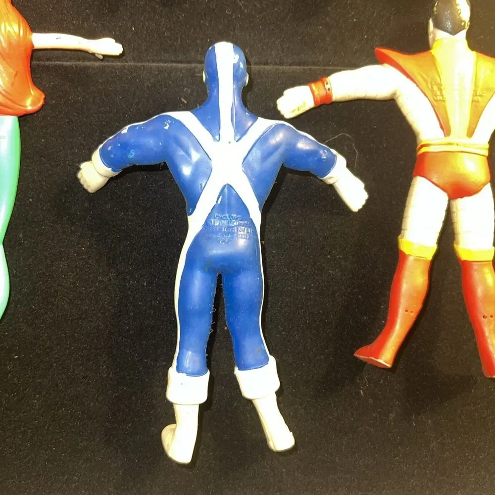 Assortment Of Action‎ Figures Some Are Bendable
